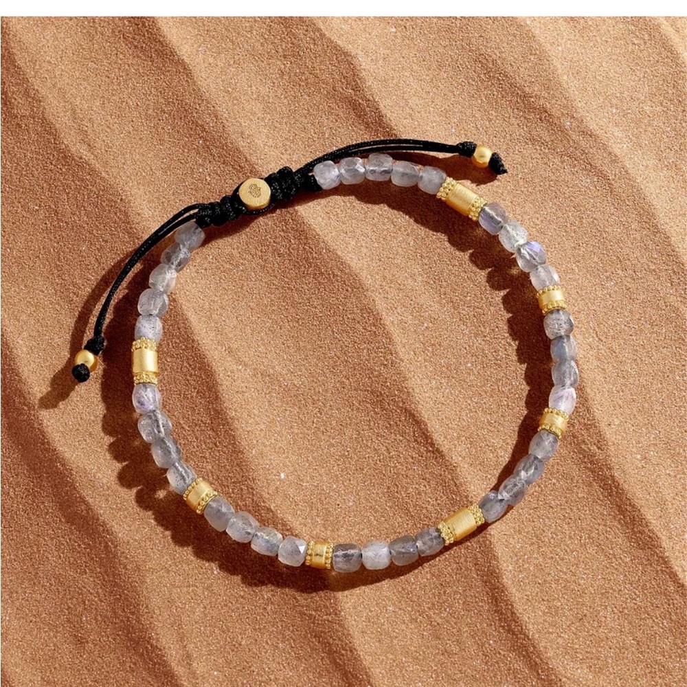 Karma and luck labradorite bracelet